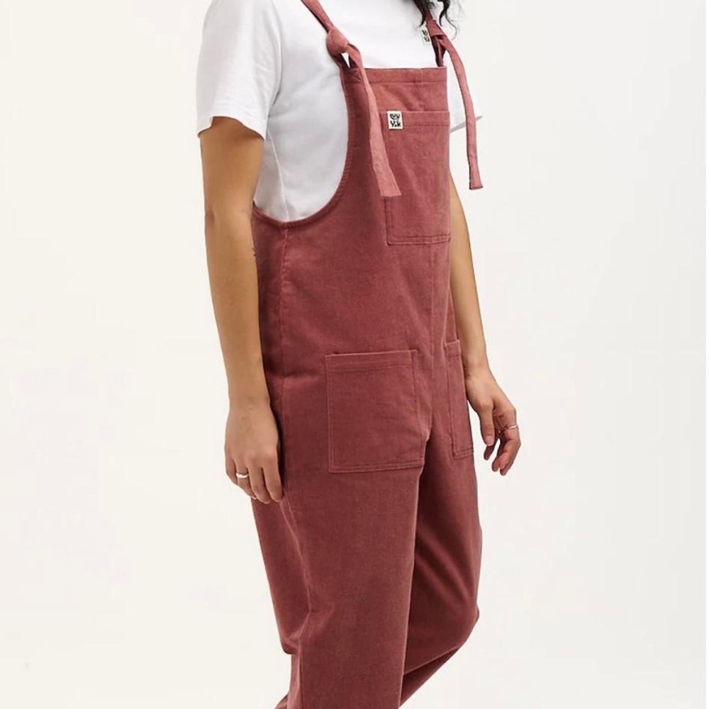 Lucy & Yak Ash Pink Cord Dungarees/Overalls US Size 16